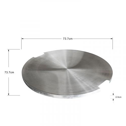 Preview: Round Stainless Steel Lid